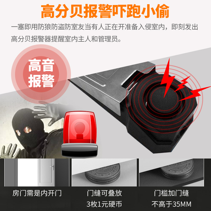 NB-IoT阻門(mén)器酒店賓館家用卡門(mén)頂門(mén)阻報(bào)警器 MZ-N01